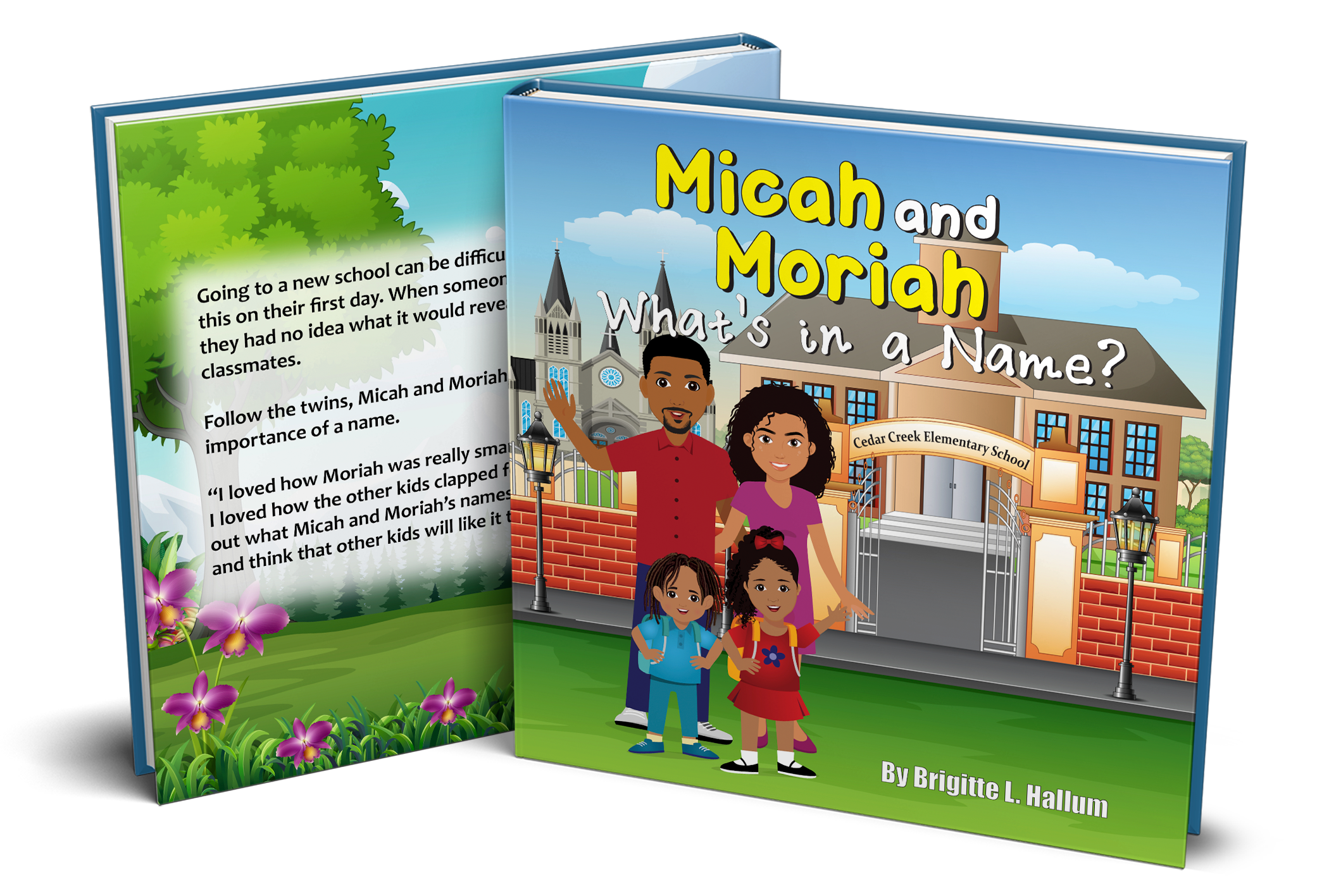 Micah and Moriah Book Covers